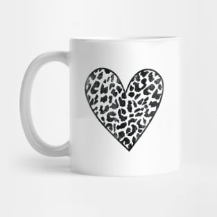 Leopard Heart Mug